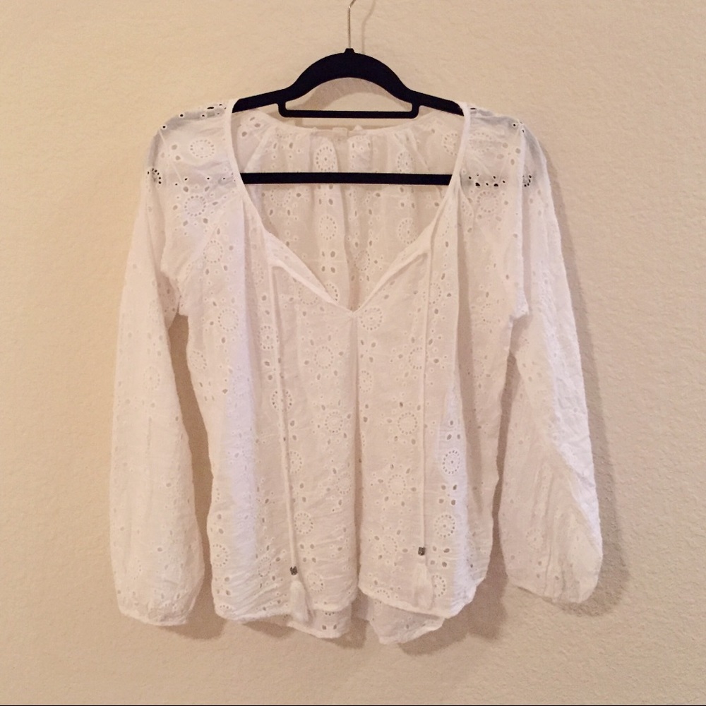 Lovestitch Eyelet Top